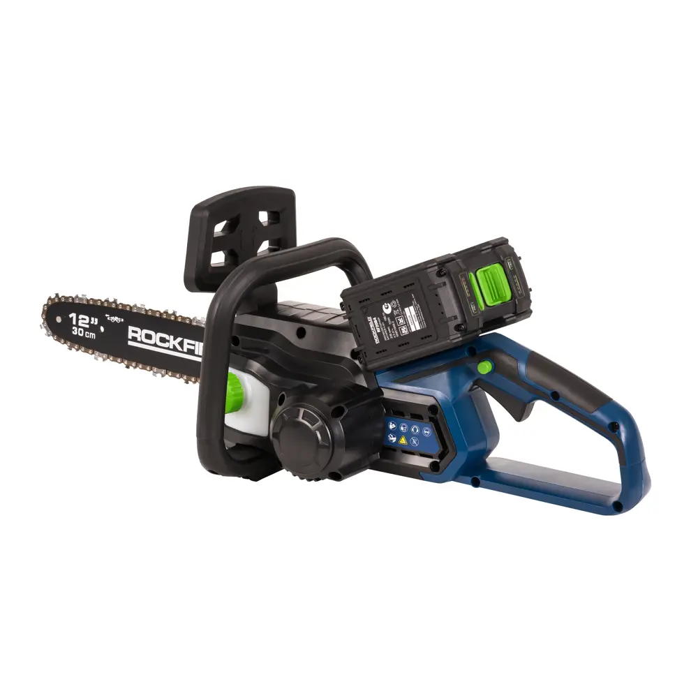 Аккумуляторная цепная пила Rockfield RF2564 с двумя батареями 4 Ач 89413580 STLM-1566831 - Вид №4
