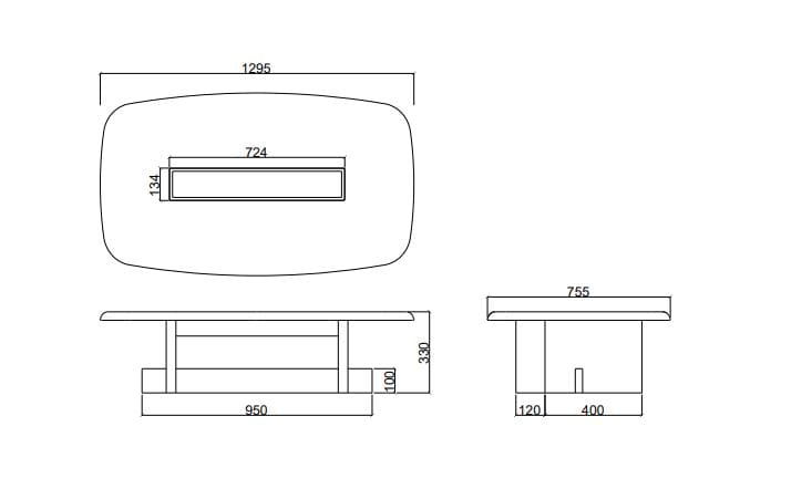 Журнальный столик Hatt RAFTER ARCH-00008862 - Вид №7