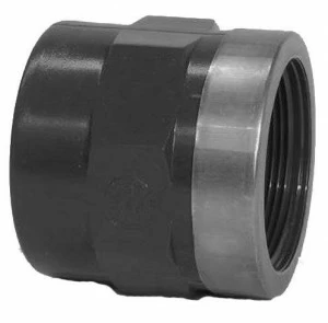 SANIT 675609511 Переход гнездо, PVC-U, металлическое кольцо армированные