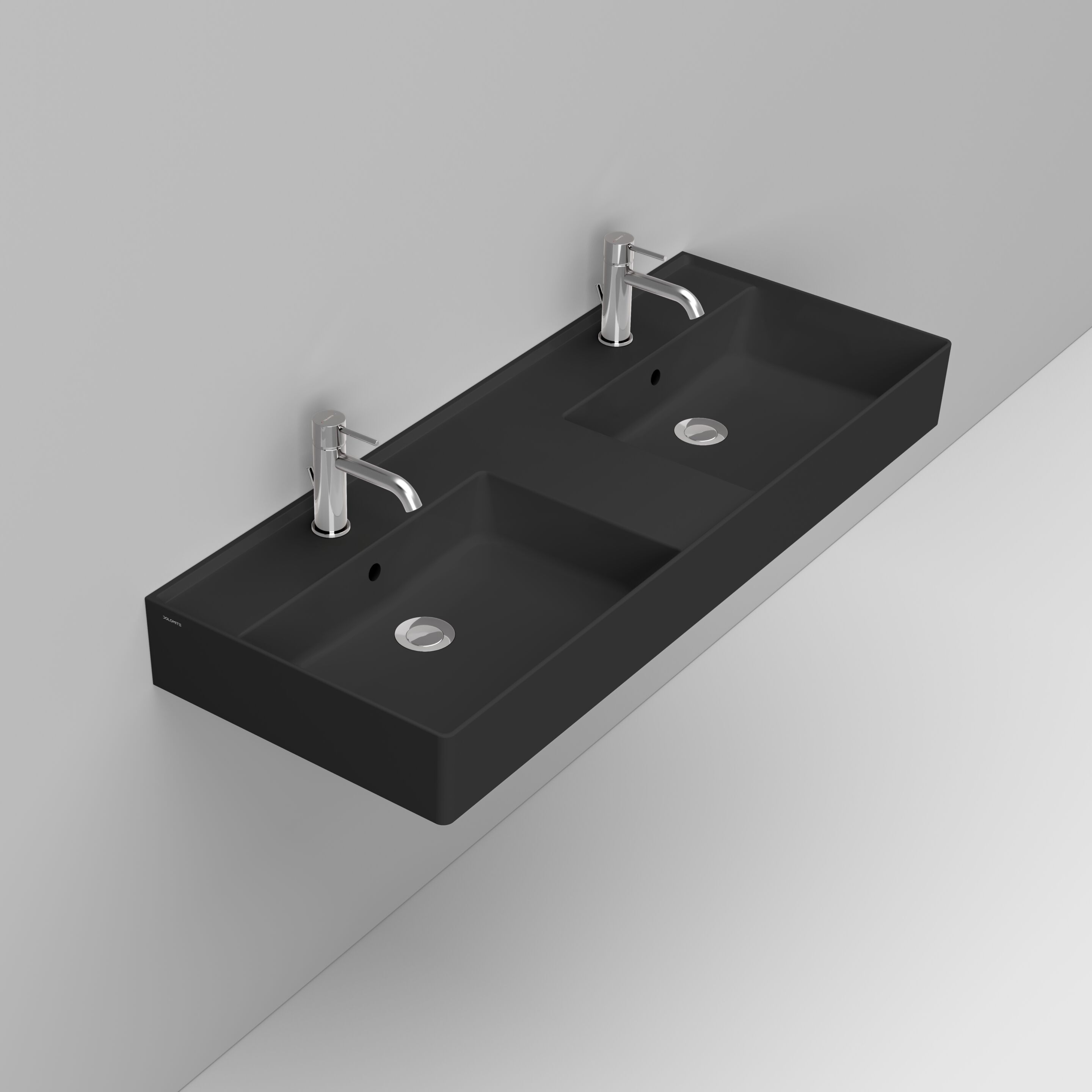 Керамическая двойная подвесная раковина с переливом Ceramica Dolomite несколько ARCH-00107108 - Вид №2