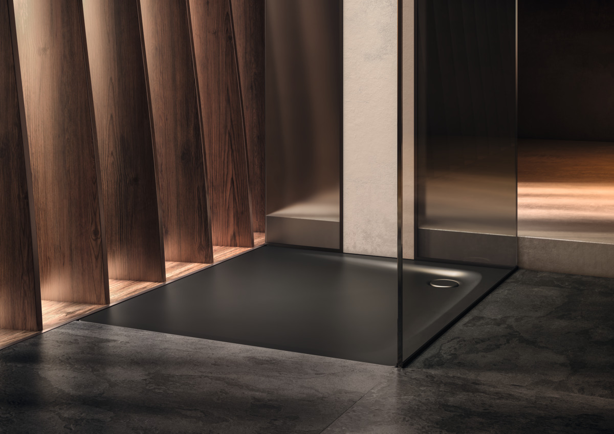 Душевой поддон KALDEWEI Сталь эмалированная 456-1 270 теплый серый 85 456-1270 - Вид №5