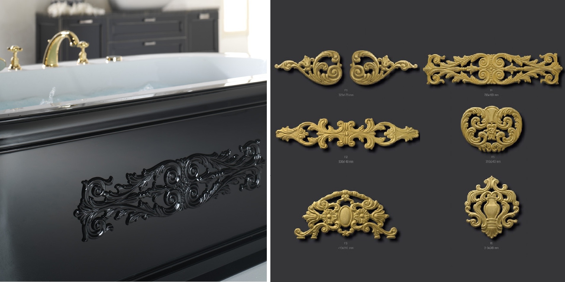 Ванна отдельно стоящая Yuma Style chrome 200 см Karolitalia BLUBLEUYUMASTYLECHROME - Вид №1