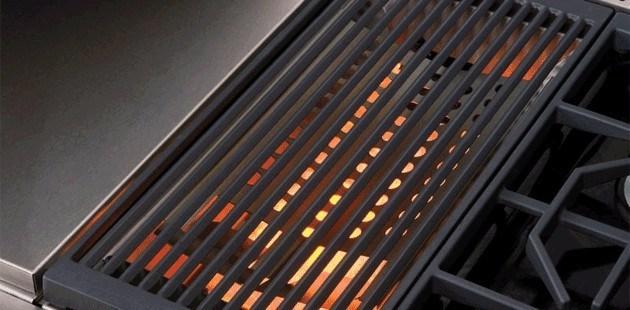 Wolf Газовая встраиваемая плита из нержавеющей стали Piani cottura professionali Icbsrt484cg  - Вид №2