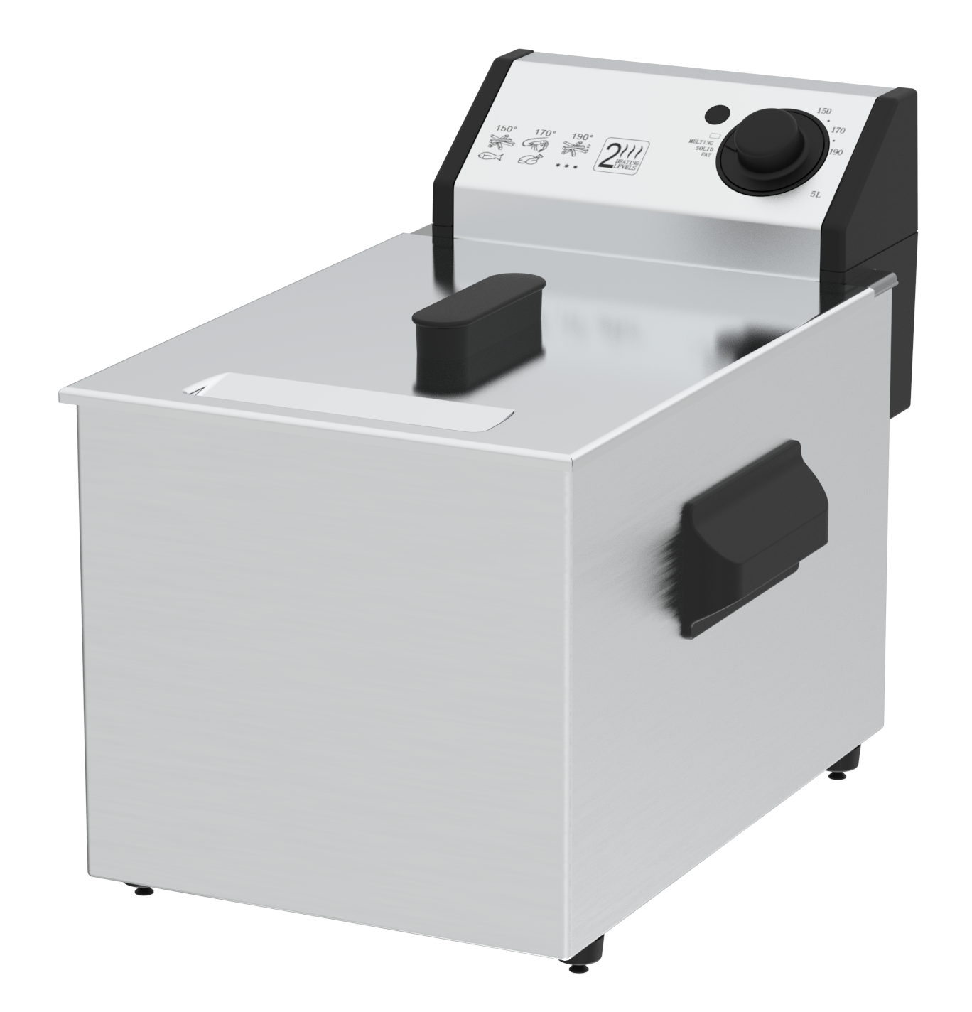 9238068 Фритюрница DEXP DDF-3210 серебристый STDN-0142843 - Вид №3