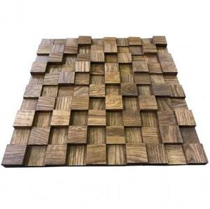 Мозаика и 3D панели из дерева Tarsi 3D 3d Коньяк 1.0.7.0 Дуб Селект 3д (мозаика панели), гладкая (3Д (мозаика панели), Гладкая) 300х300 мм.