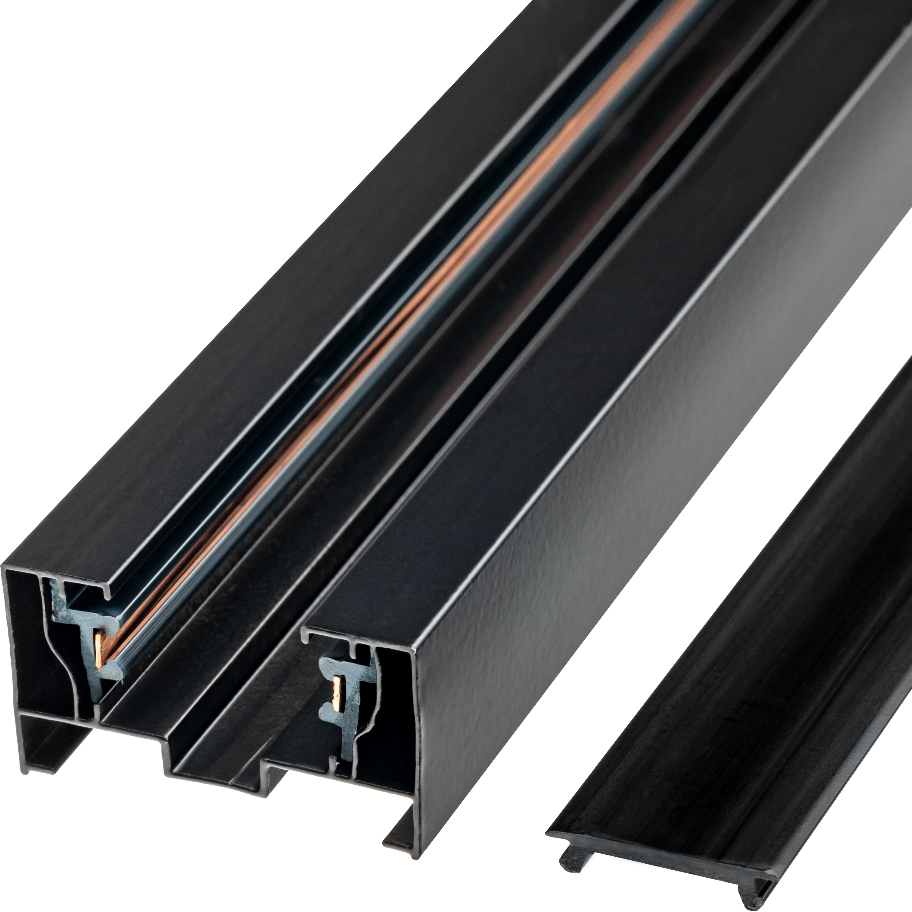 RITTER Трековый шинопровод однофазный черный 1м с коннектором 84846959 STLM-0056104 - Вид №3