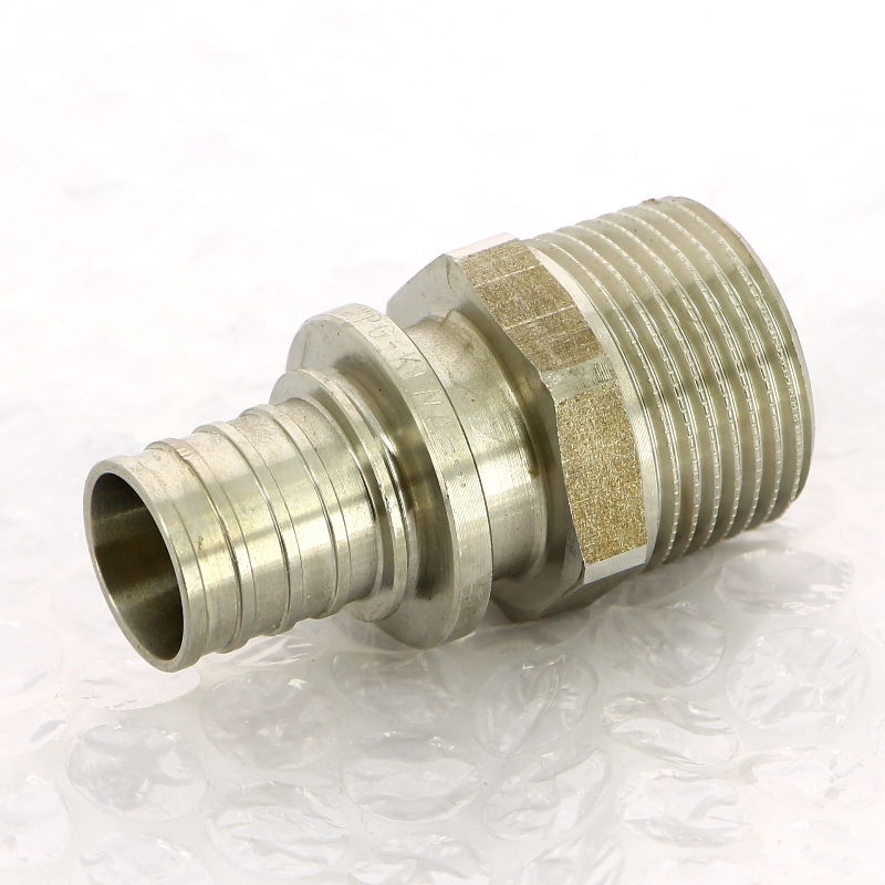 Муфта надвижная Н нерж.сталь Rehau 20х3/4" 137732 - Вид №1