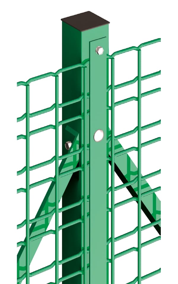 Квадратный профиль стальной полюс Gruppo CAVATORTA P-QUADRO ARCH-00114984 - Вид №3