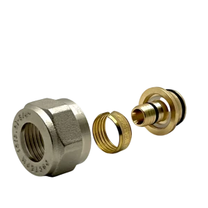 Евроконус для металлопластиковых труб Ростерм Stabil 3/4"x16x2.6 мм ВР латунь