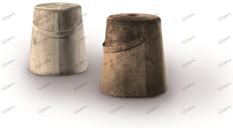 Arte Brotto Пуф с мягкой подкладкой Leonardo L96