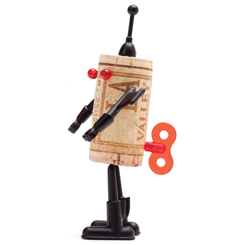 MB763 Декор для винной пробки robots юри Monkey Business  - Вид №1