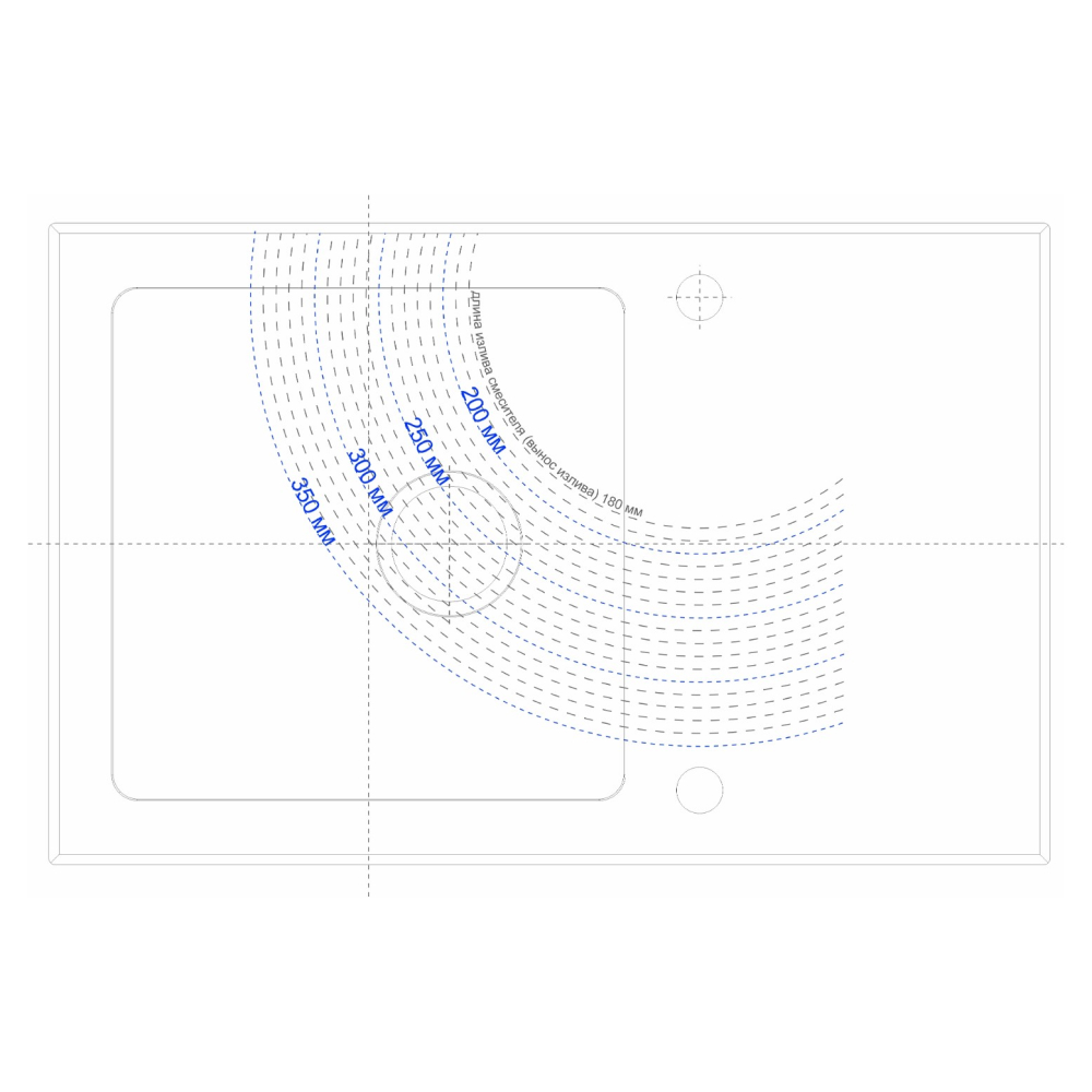 Кухонные мойки Eco Glass SMG-780W.B SEAMAN  - Вид №3