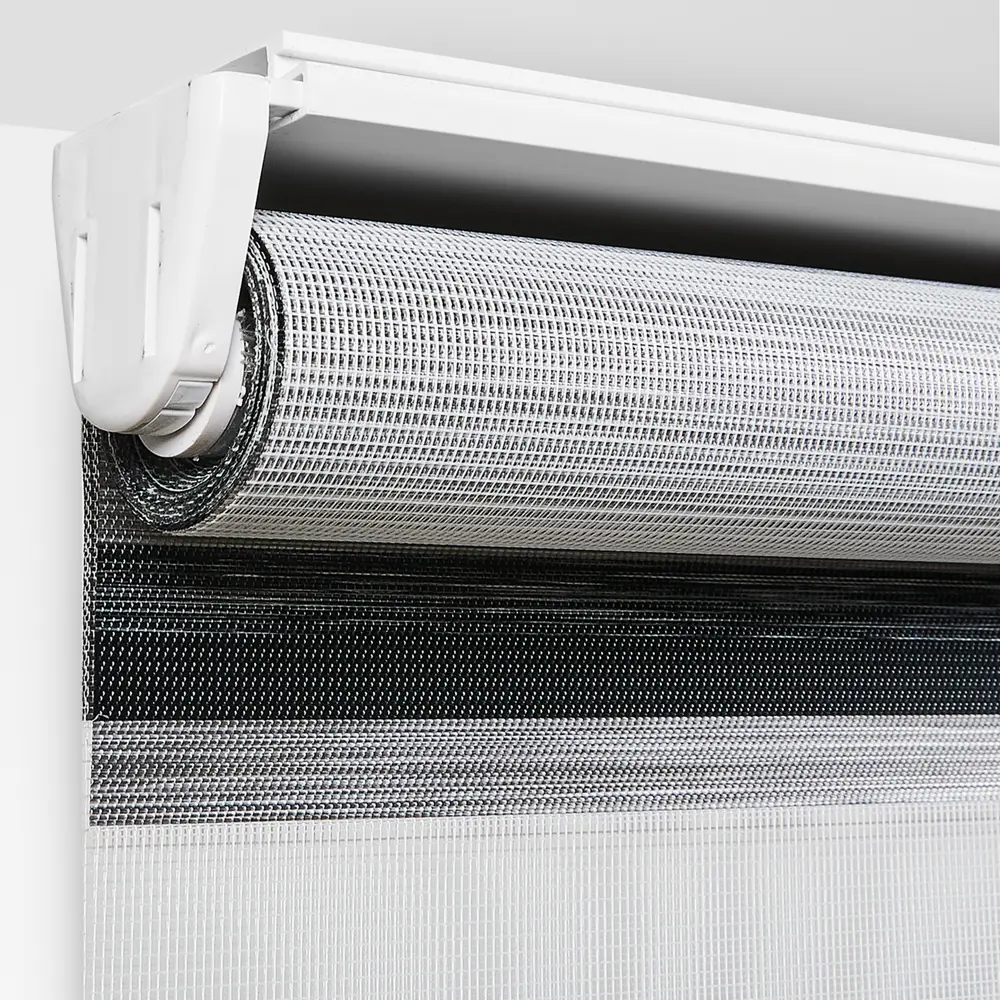 Штора рулонная день-ночь Лечче 100x160 см серая MIAMOZA STLM-2164102 - Вид №3