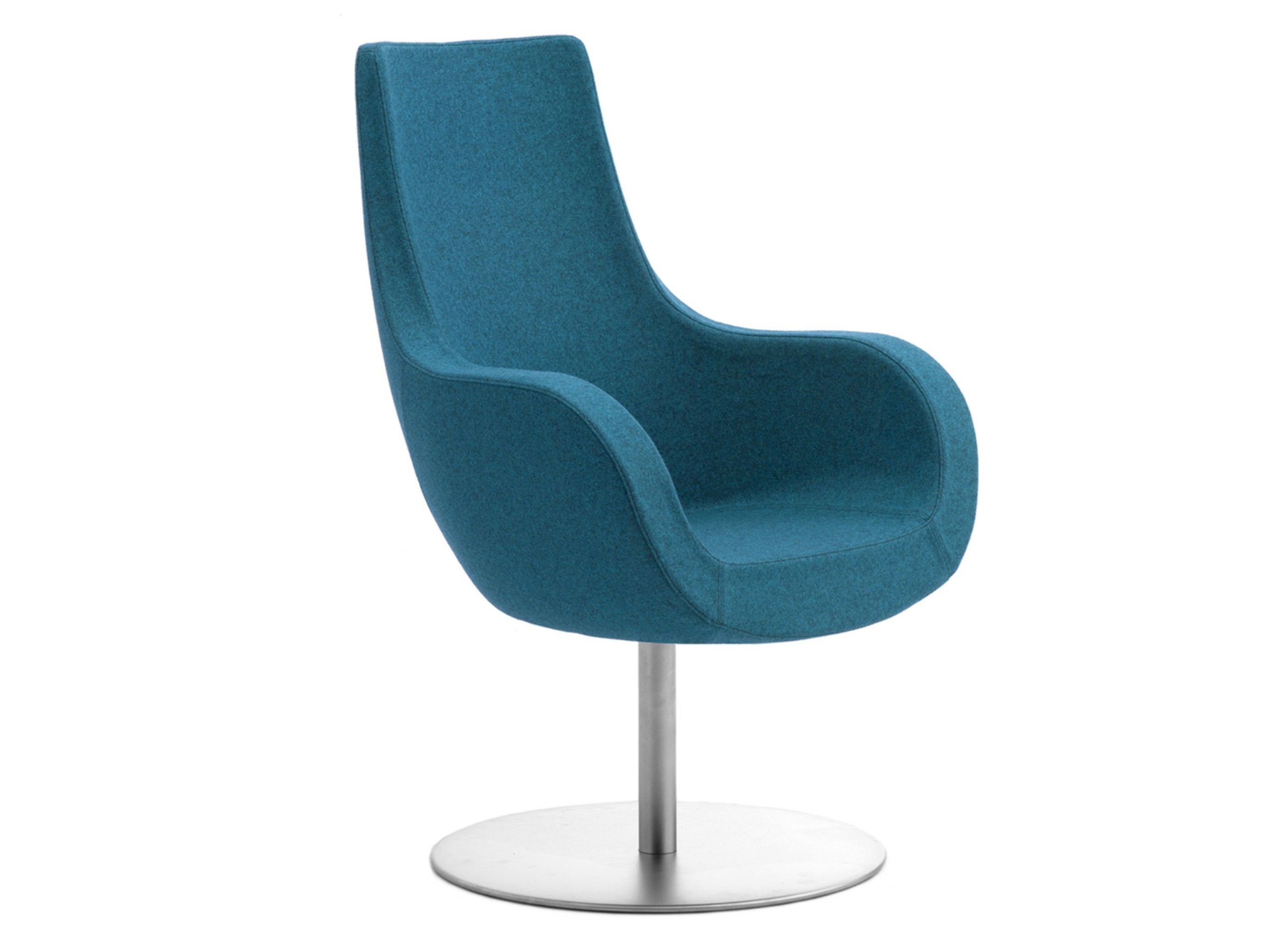 Шерстяное вращающееся кресло с подлокотниками Leyform Виктория ARCH-00092222