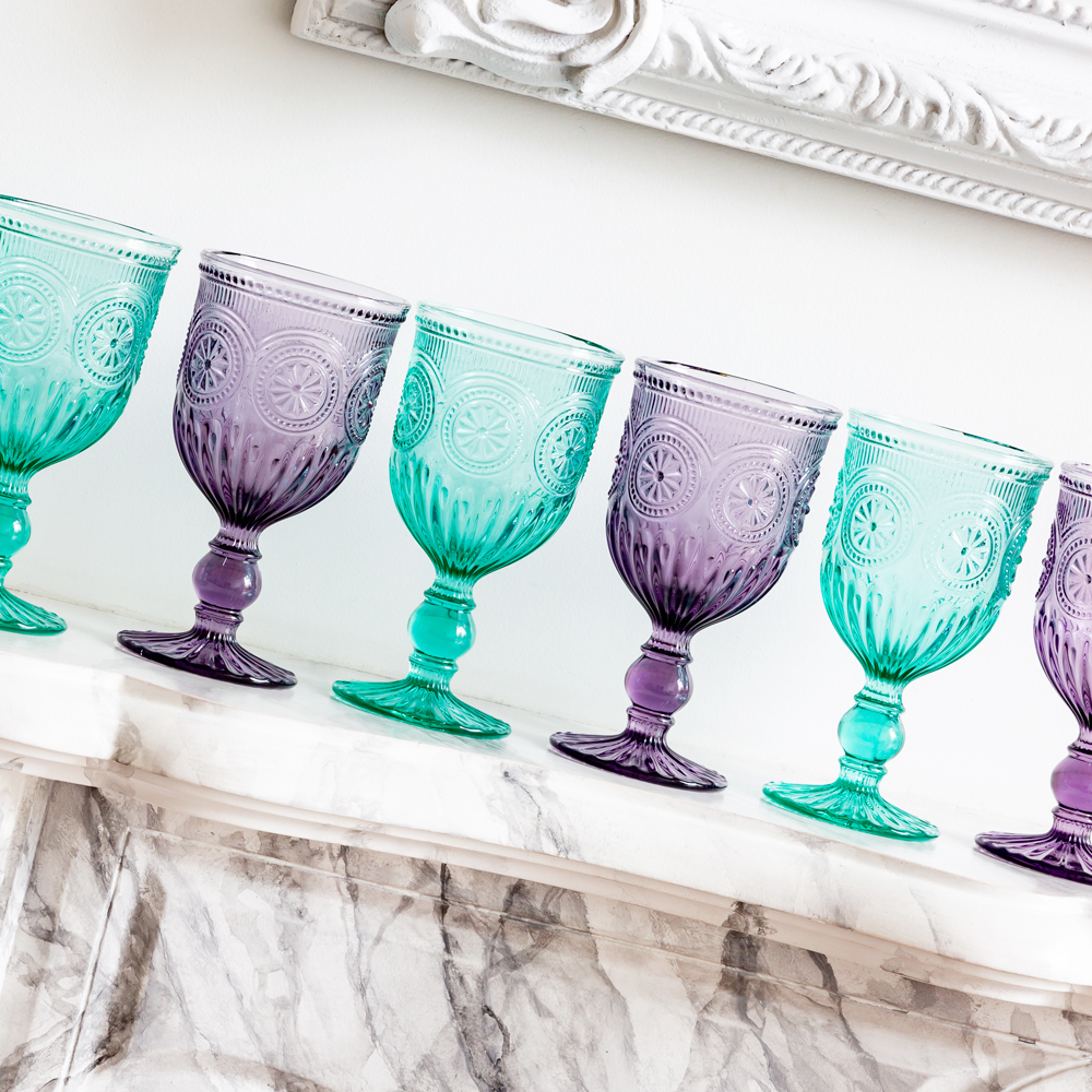 21091720 Комплект бокалов «Тильда» (6 штук, 2 цвета) Object Desire Светский прием  - Вид №5