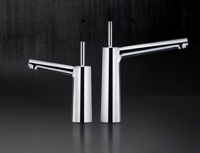 JUSTIME Смеситель для умывальника на столешницу из хромированной латуни на одно отверстие Chapter sun-id-1470798 - Вид №2