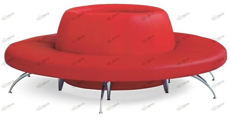 Moroso Модульная круглая скамья с мягкой подкладкой Waiting sun-id-1470556