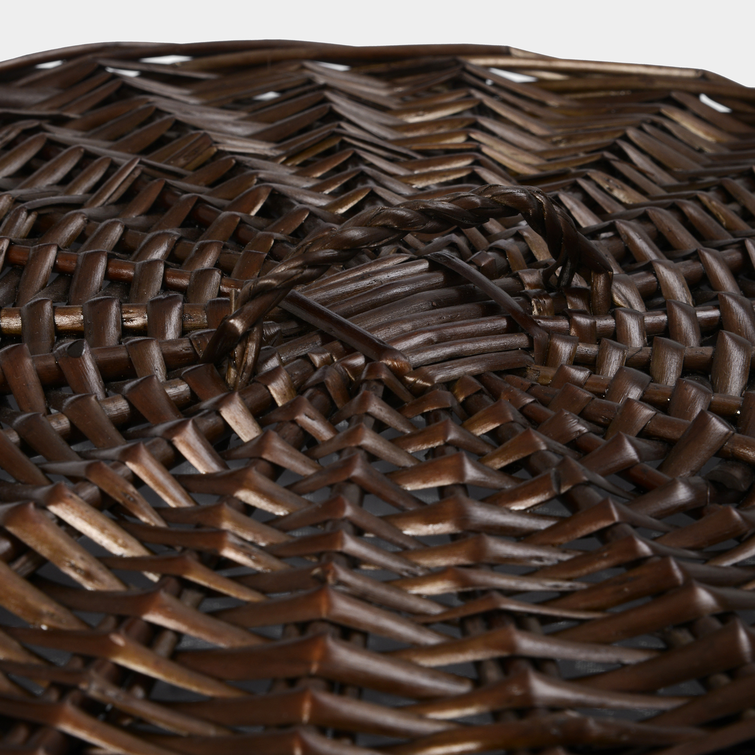 WB-740-L Еlbe Плетеная корзина для белья с крышкой WasserKRAFT  - Вид №3