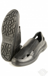 61832 Сандалии "Софт" черные  Строитель  размер 40