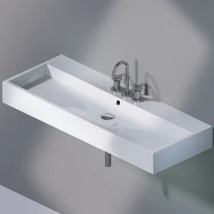 L279T1R3V4.T1R3V4.100 Подвесная раковина настенная прямоугольная A. e T. Italia Tank белая