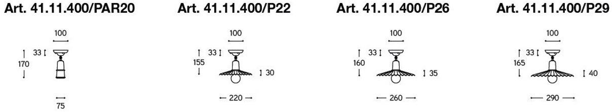 Aldo Bernardi Регулируемый настенный светильник Civetta sun-id-1453134 - Вид №1