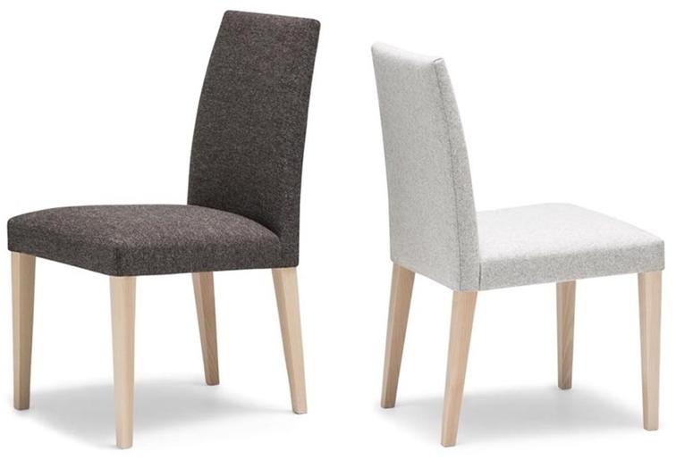 Andreu World Стул из мягкой ткани Anna Si1368 - Вид №2