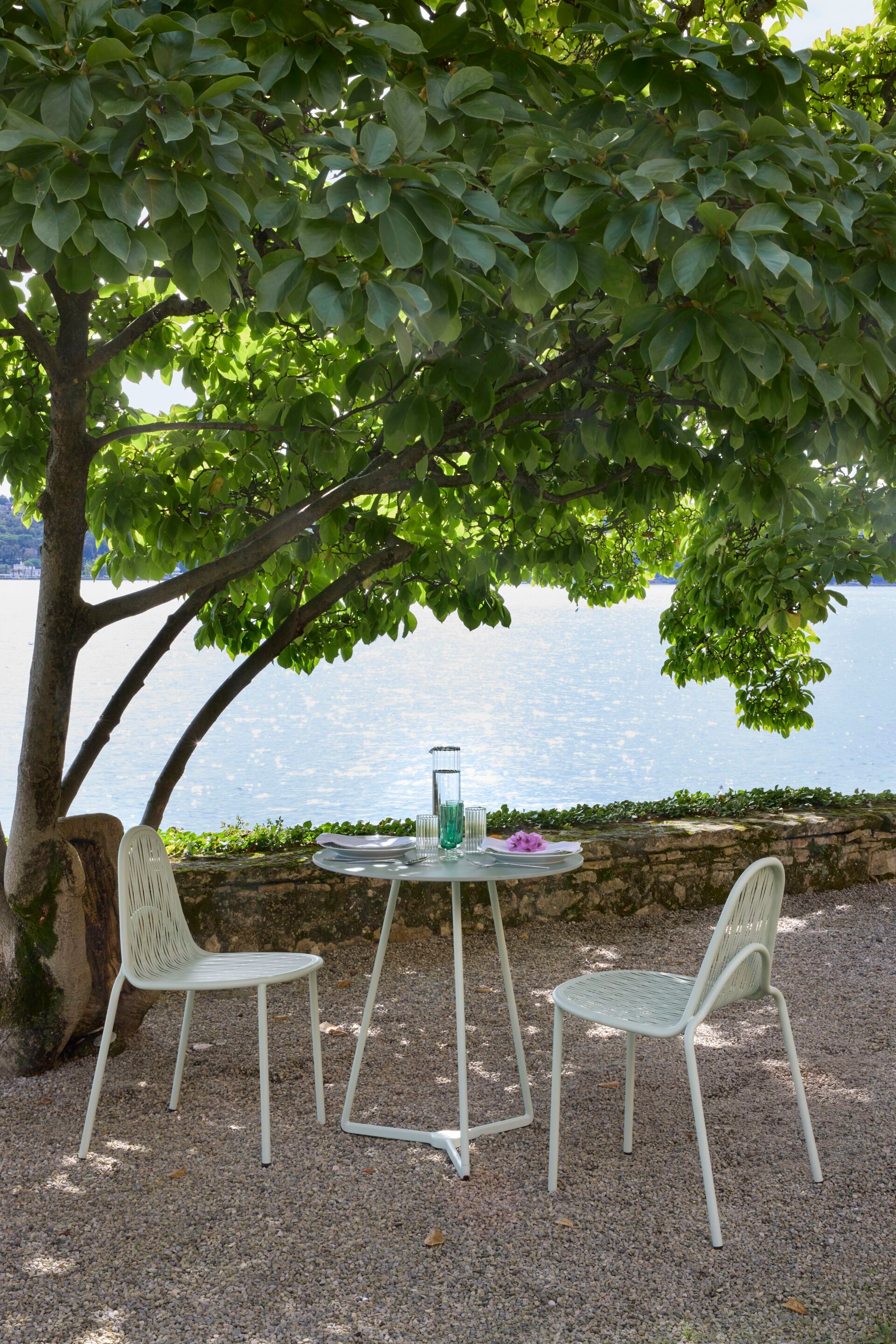 Алюминиевый и стальной контрактный стол с 3-спицевым основанием S-CAB Atomo ARCH-00050546 - Вид №16