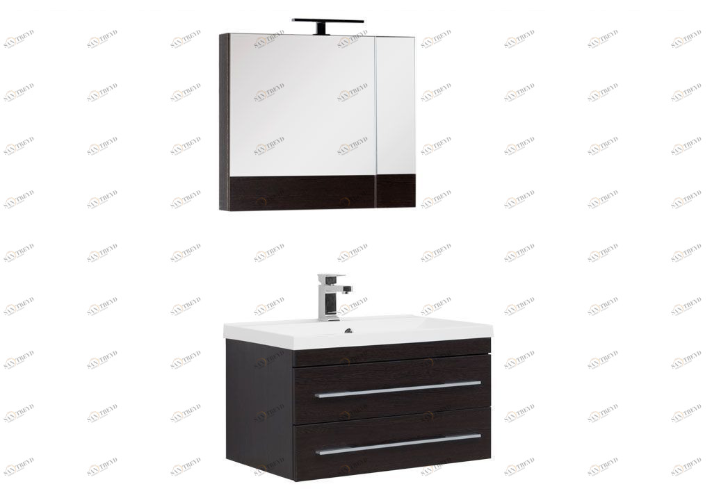 Мебель для ванной Aquanet Нота NEW 75 венге (камерино) 00231061