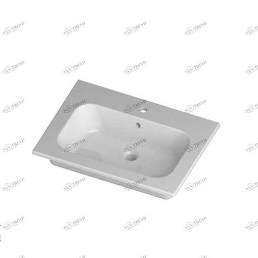 QS07146101 Встроенная раковина под столешницу овальная Disegno Ceramica 