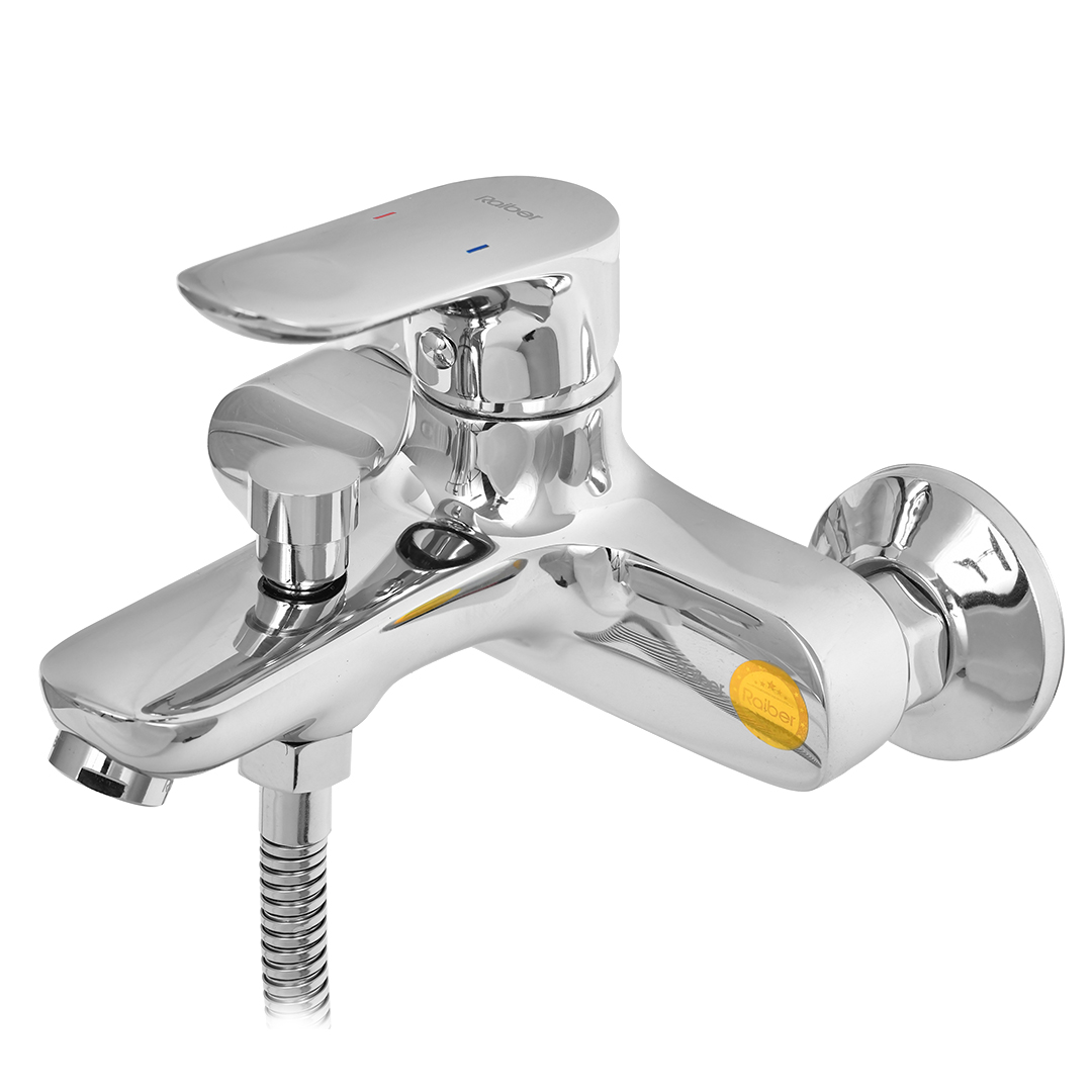 R9004 Смеситель для ванны однорычажный Raiber Zenta - Вид №6