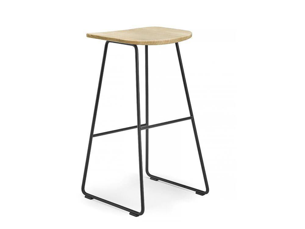 Высокий стул из стали и дерева Infiniti Klejn ARCH-00135865 - Вид №1