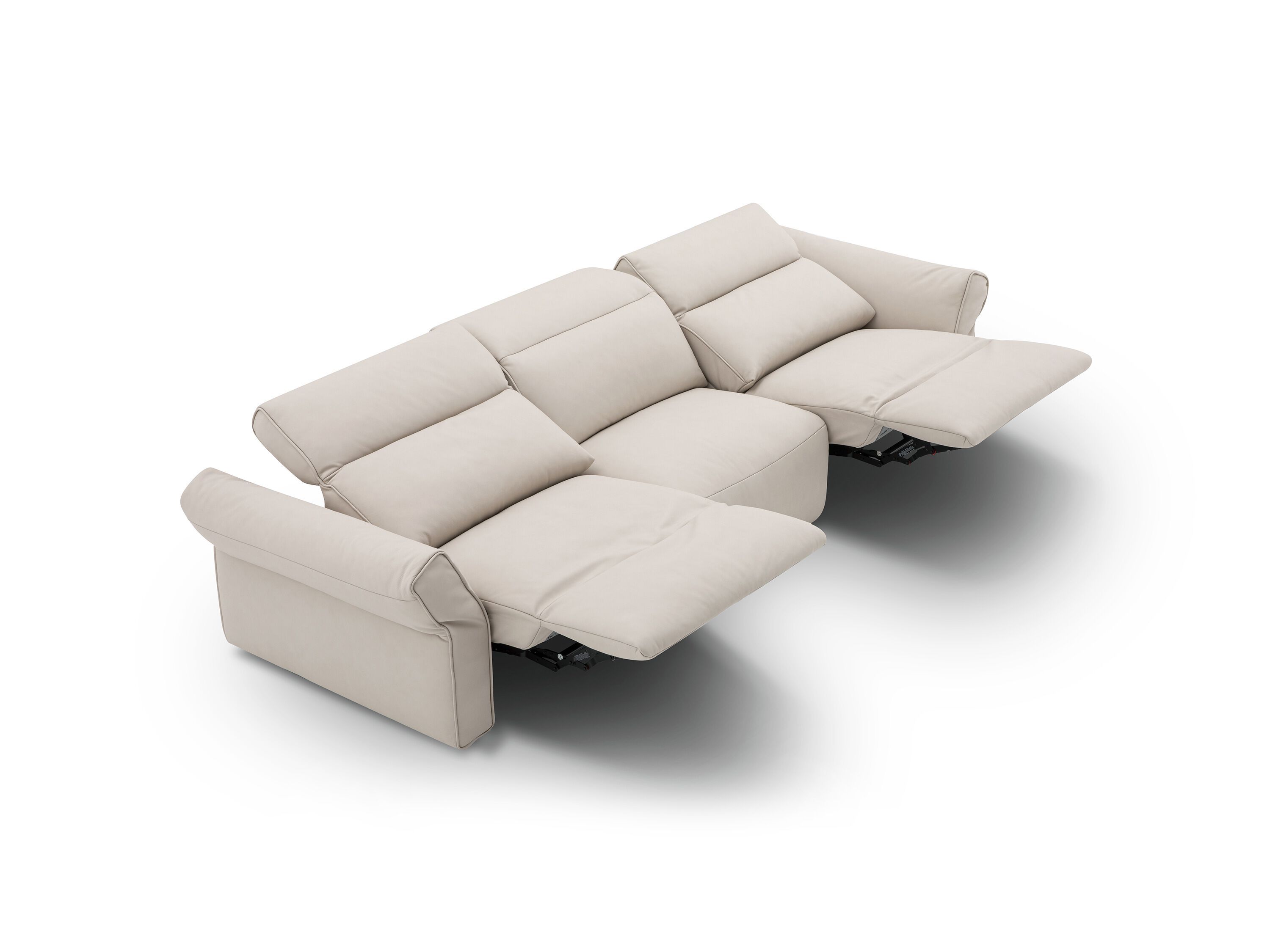 Модульный кожаный диван с электроприводом CAMPO DE' FIORI LULL ARCH-00067874 - Вид №3