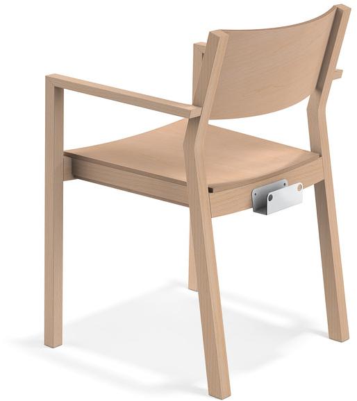 Casala Деревянный стул с подлокотниками Woody 3207-10 - Вид №1