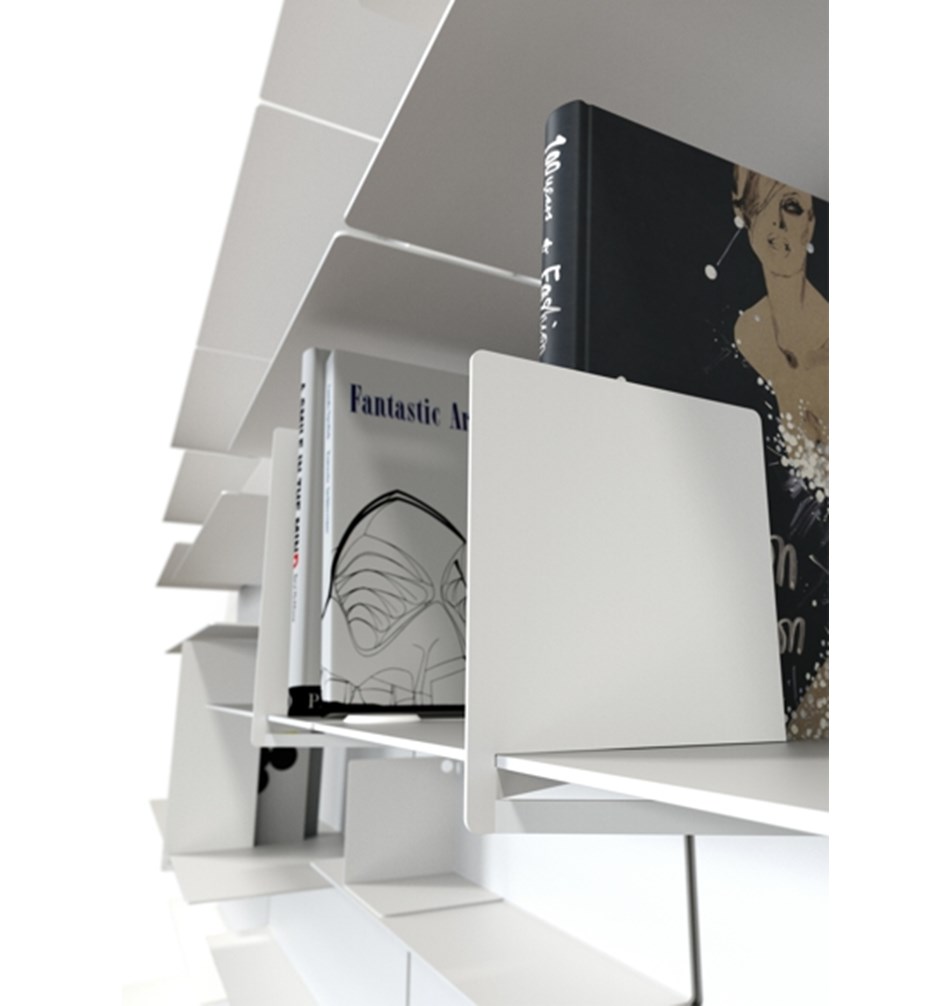 FROST Подставка для книг 4035 f / 35cm полки » белый Алюминий Белый U4035-W  - Вид №3