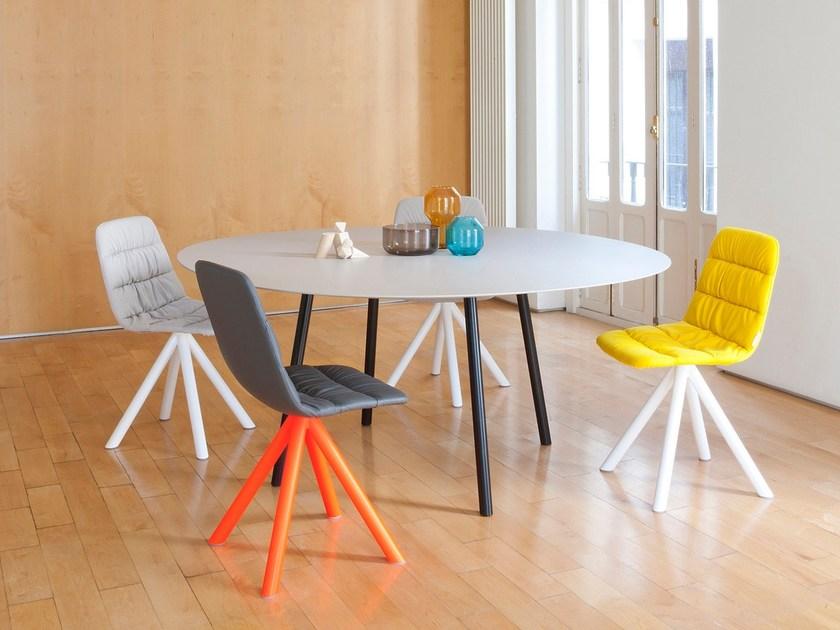 Viccarbe Мягкое вращающееся кресло на жердочке Maarten sun-id-1352641 - Вид №14