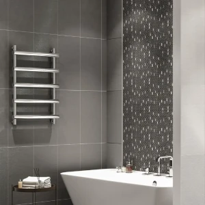 Плитка настенная Azori Devore 31.5x63 см 1.59 м² текстиль цвет серый 82604097 STLM-2001920