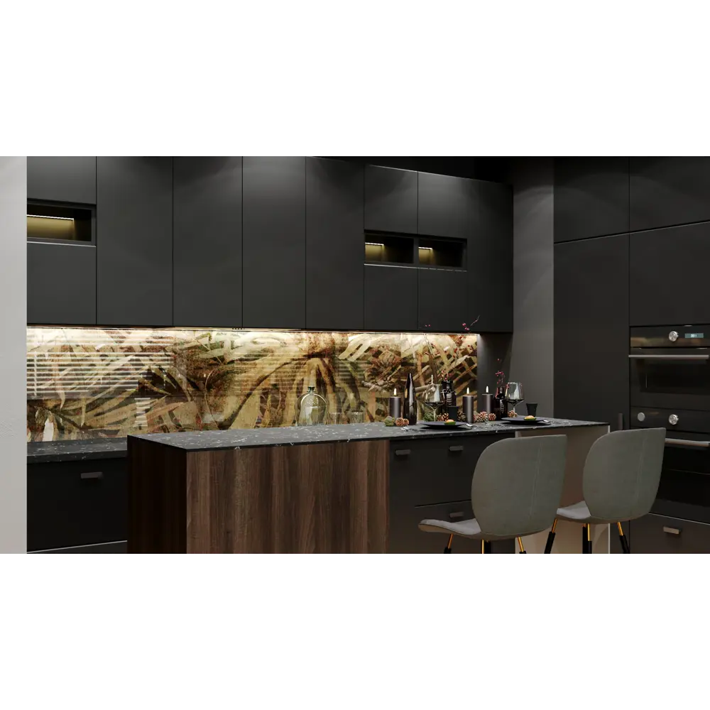 Стеновая панель Tropical Rusty 120x0.4x60 см АКП цвет коричневый 89199643 STLM-2132218 ALUMOART  - Вид №2