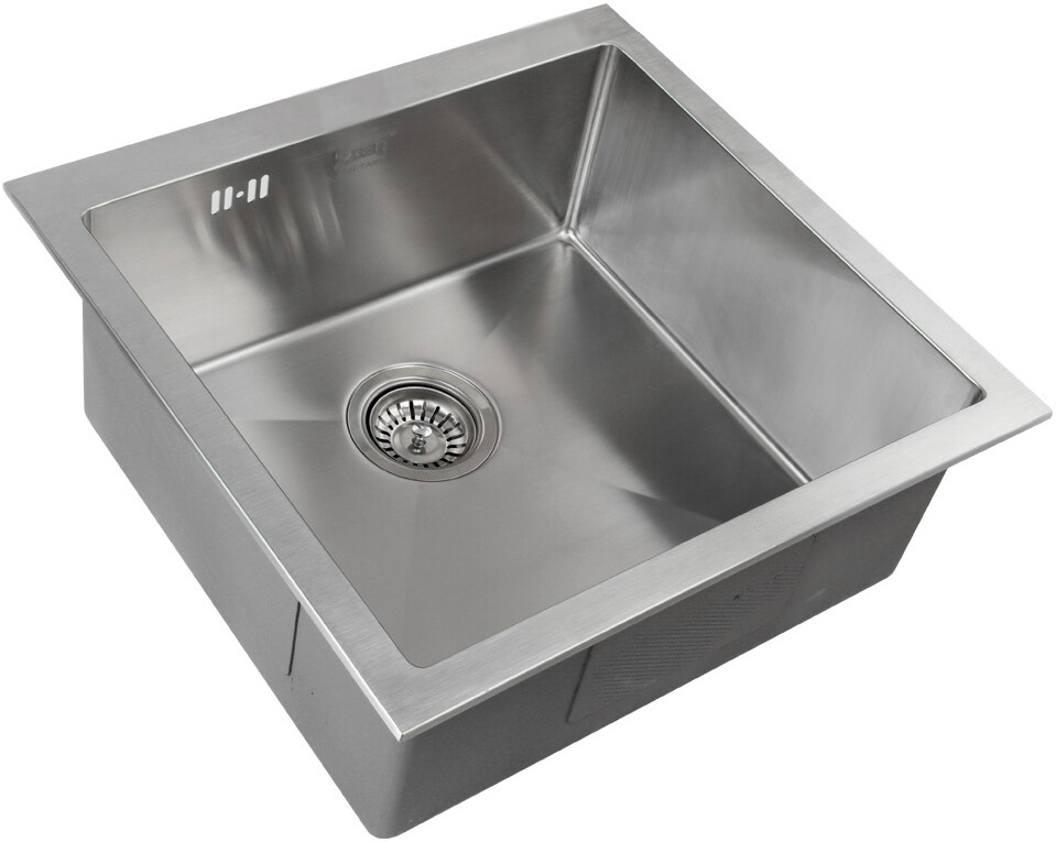 Мойка кухонная ZorG Inox RX 4444 из нержавеющей стали, сталь RX-4444