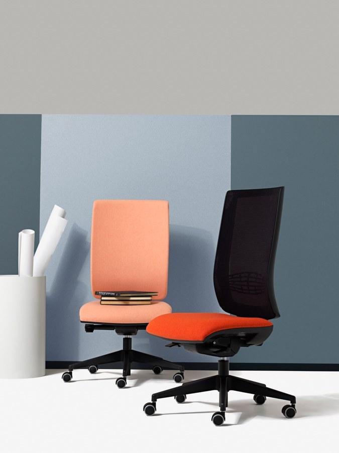 Diemme Офисный стул из 5-спицевой сетки с подголовником Goal sun-id-1390007 - Вид №5