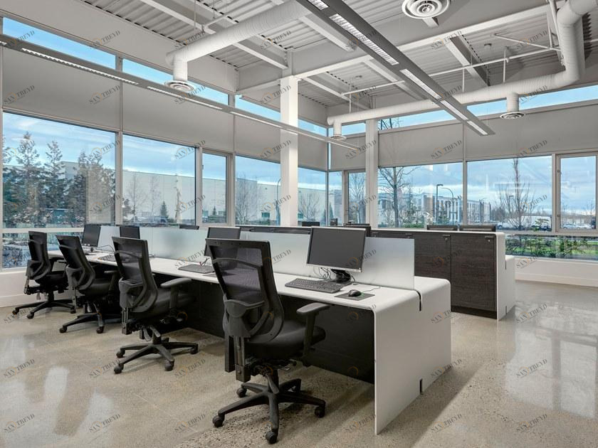 Avonite Surfaces Рабочая станция с несколькими твердыми поверхностями Avonite sun-id-1356578