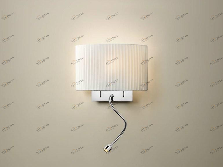 BOVER Светодиодная лампа для чтения из ткани Wall street sun-id-1483127