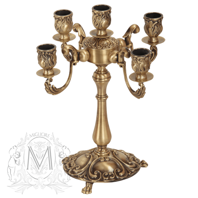 Канделябр на 5 свеч MIGLIORE Complementi ML.COM-50.155.DO, цвет золото  - Вид №1