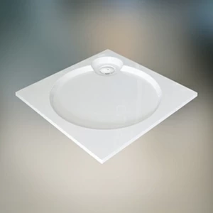 Душевой поддон 80X80X2 СМ Q-БЕЛЫЙ GUTEWETTER