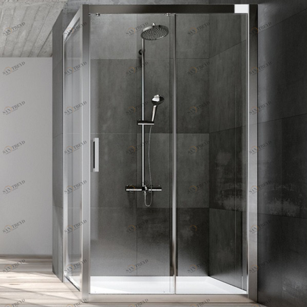 Душевой уголок Drop DA+DF 160x85 см Karolitalia BLUBLEUDROPDADF160X85