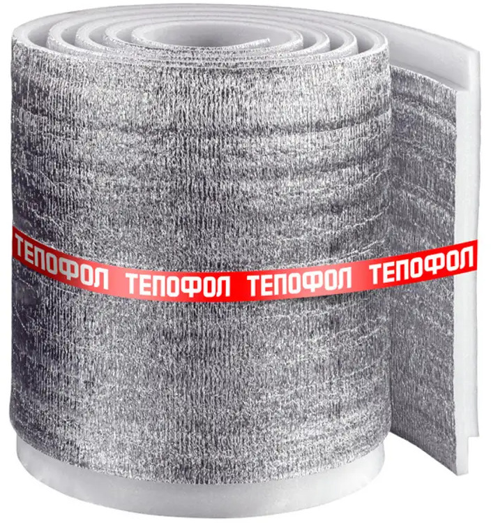 91764574 Теплоотражающая изоляция Тепофол 1.05x10м 20мм 10.5м² STLM-1018478