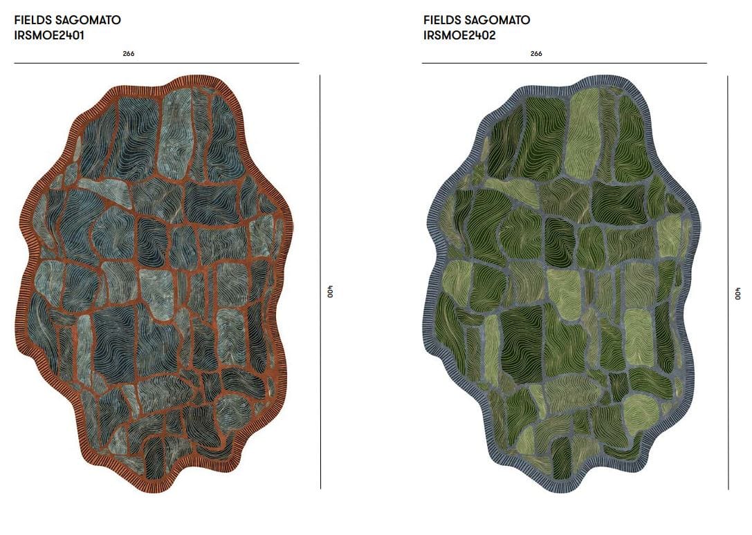 Узорный ковер Inkiostro Bianco Travelogue ARCH-00090686 - Вид №9