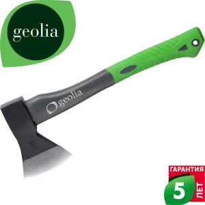 Топор Geolia 0.6 кг  рукоятка Стекловолокно/Фибергласс 36 см