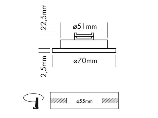 Алюминиевый светодиодный светильник Proled кабинет ARCH-00084342 - Вид №2