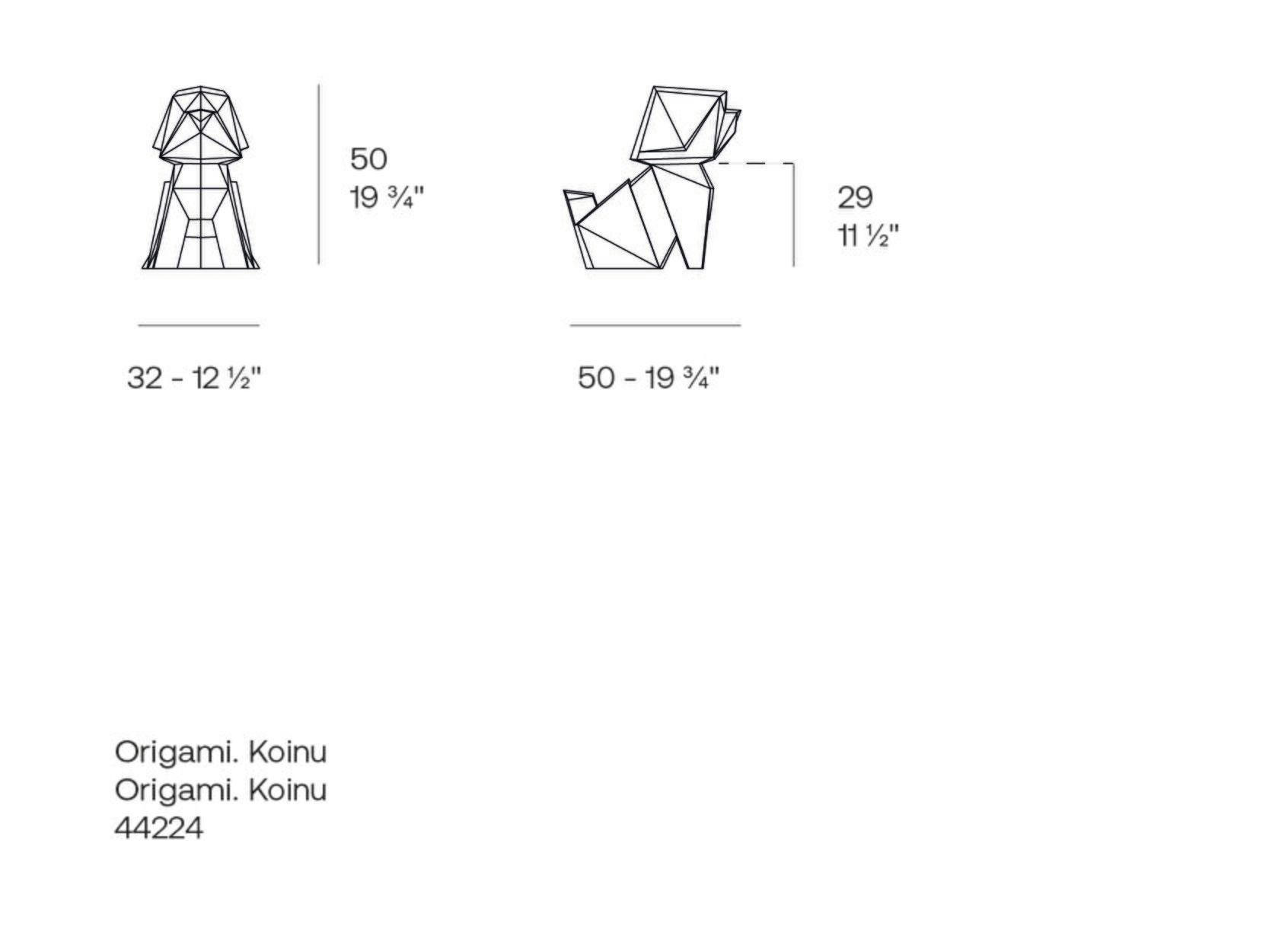 Скульптура Vondom оригами ARCH-00133553 - Вид №3