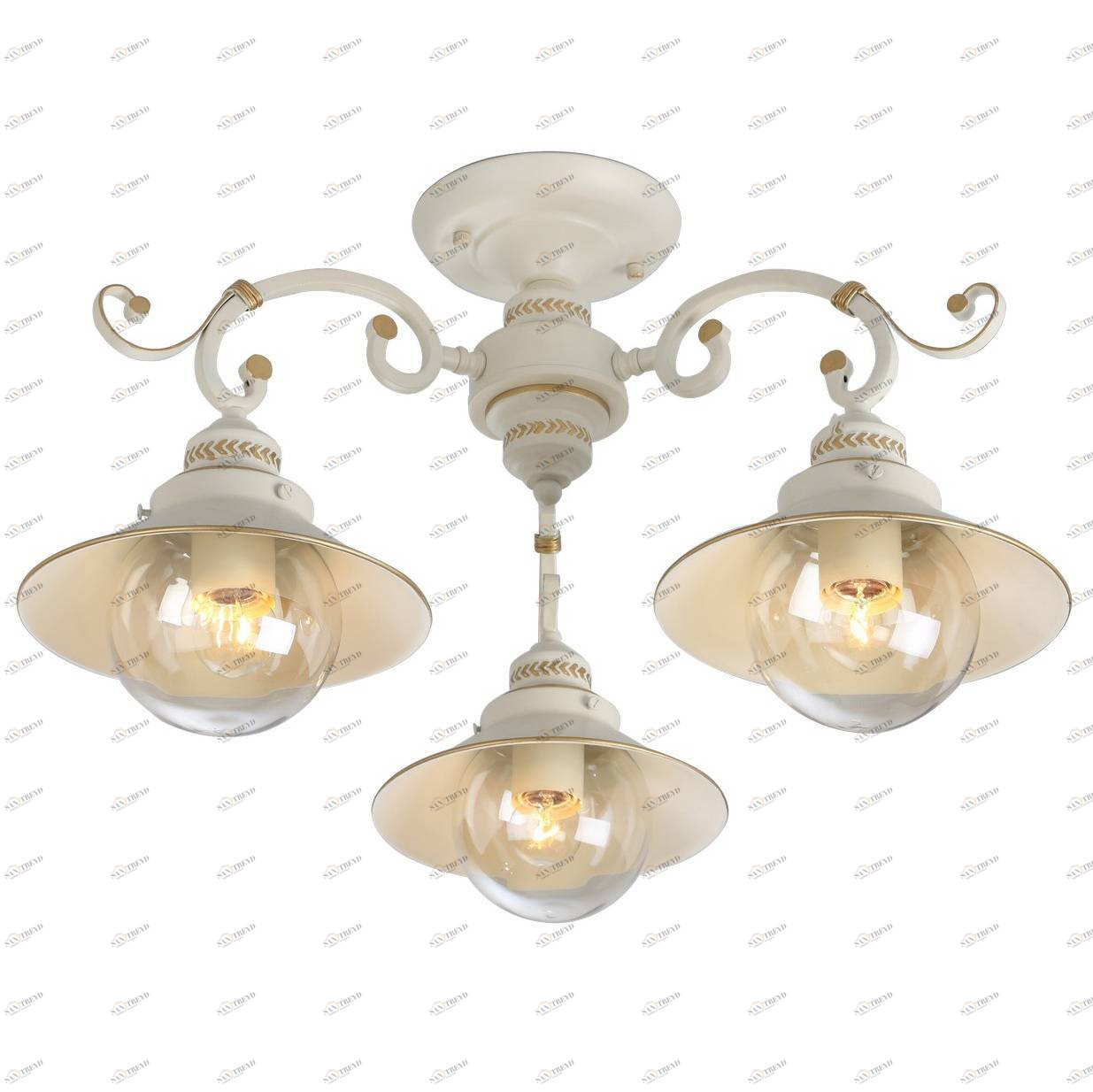 Потолочная люстра Arte Lamp 7 A4577PL-3WG ARTE LAMP ДИЗАЙНЕРСКИЕ 058522 Белый 